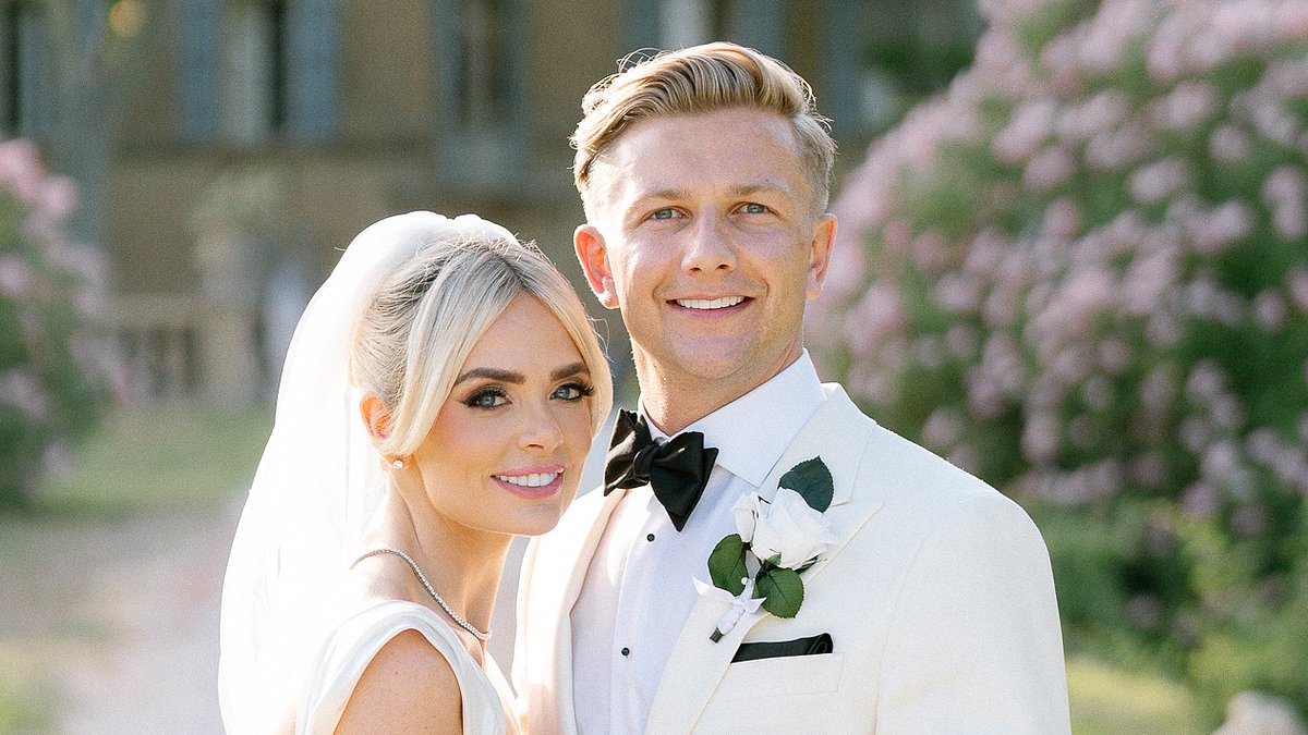 EDEN CONFIDENTIAL: GB News presenter Ellie Costello ties the knot with partner Gerard Durkan in three-day Irish celebration at 16th-century French castle