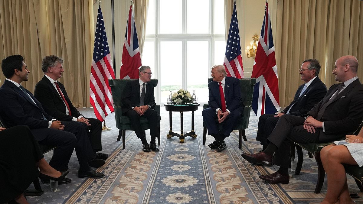 Why did Trump's stance on Epstein shift during his Scotland visit?