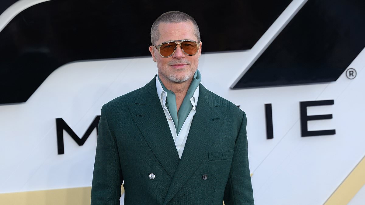 Brad Pitt doesn't look like THIS anymore as he begins filming Once Upon A Time In Hollywood sequel