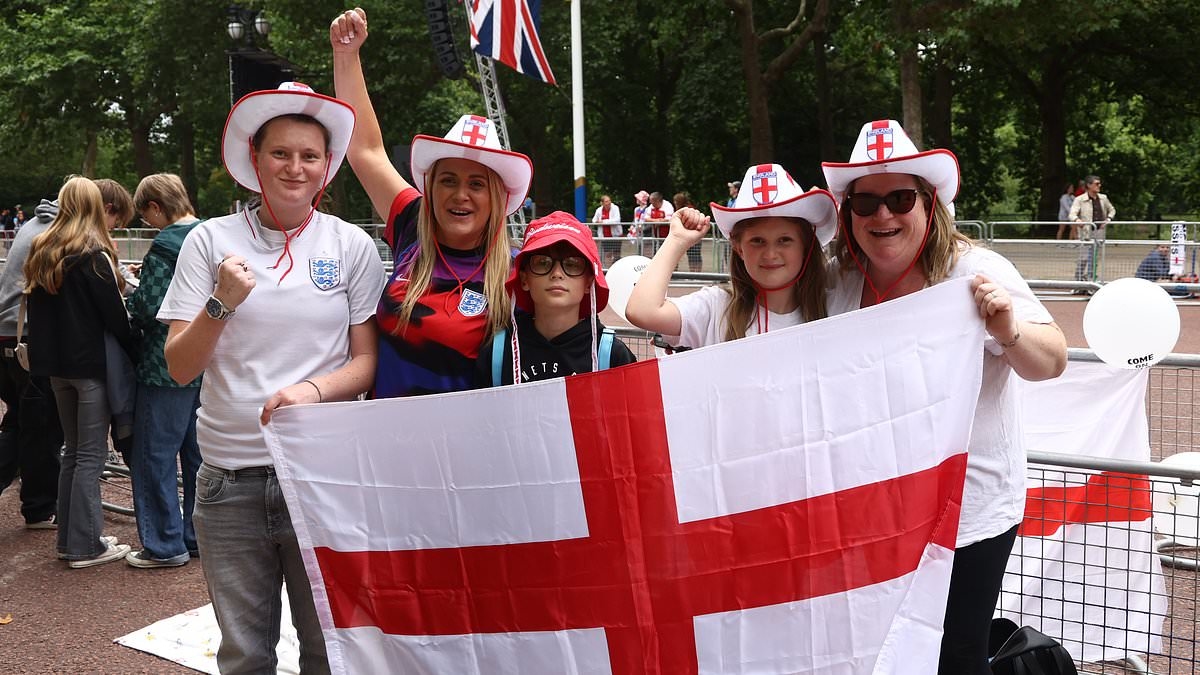 Lionesses set for heroes' homecoming as Euro 2025 winners get ready for open-top bus parade down the Mall in front of thousands of fans