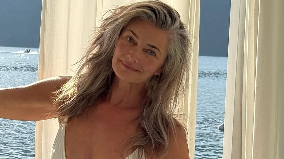 Paulina Porizkova, 60, shares VERY sexy bikini photo before bravely revealing a more realistic snap with 'no filter'