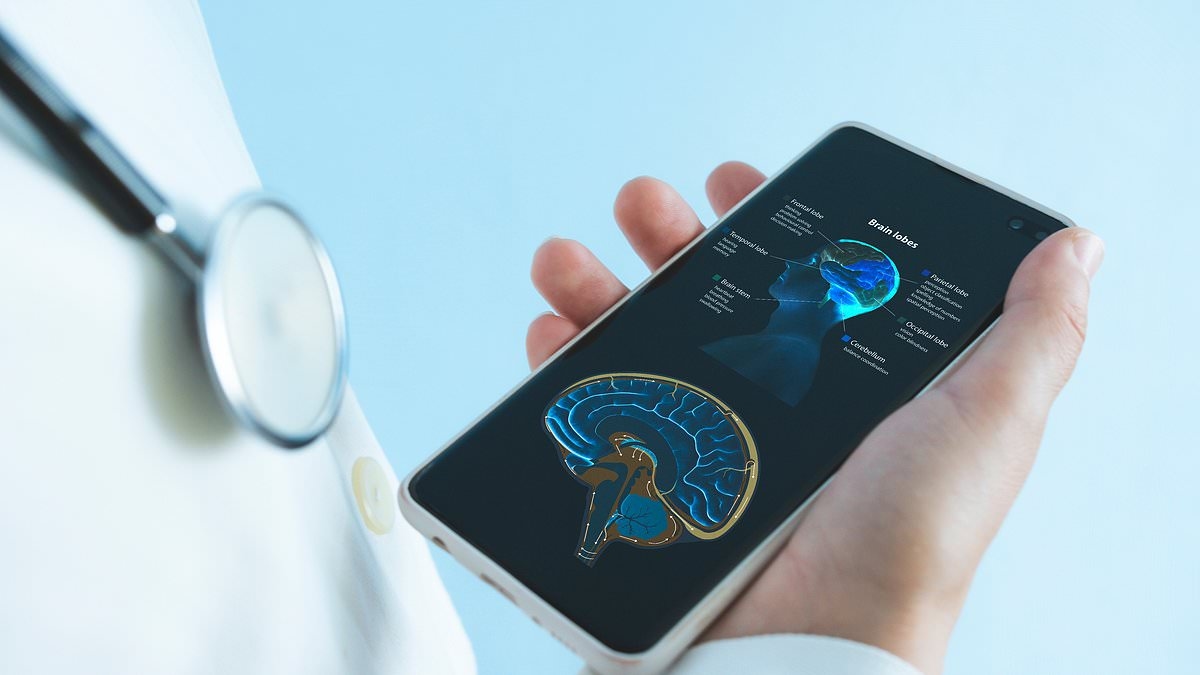 A smartphone app could help detect early signs of deadly brain disease... leading to earlier treatments