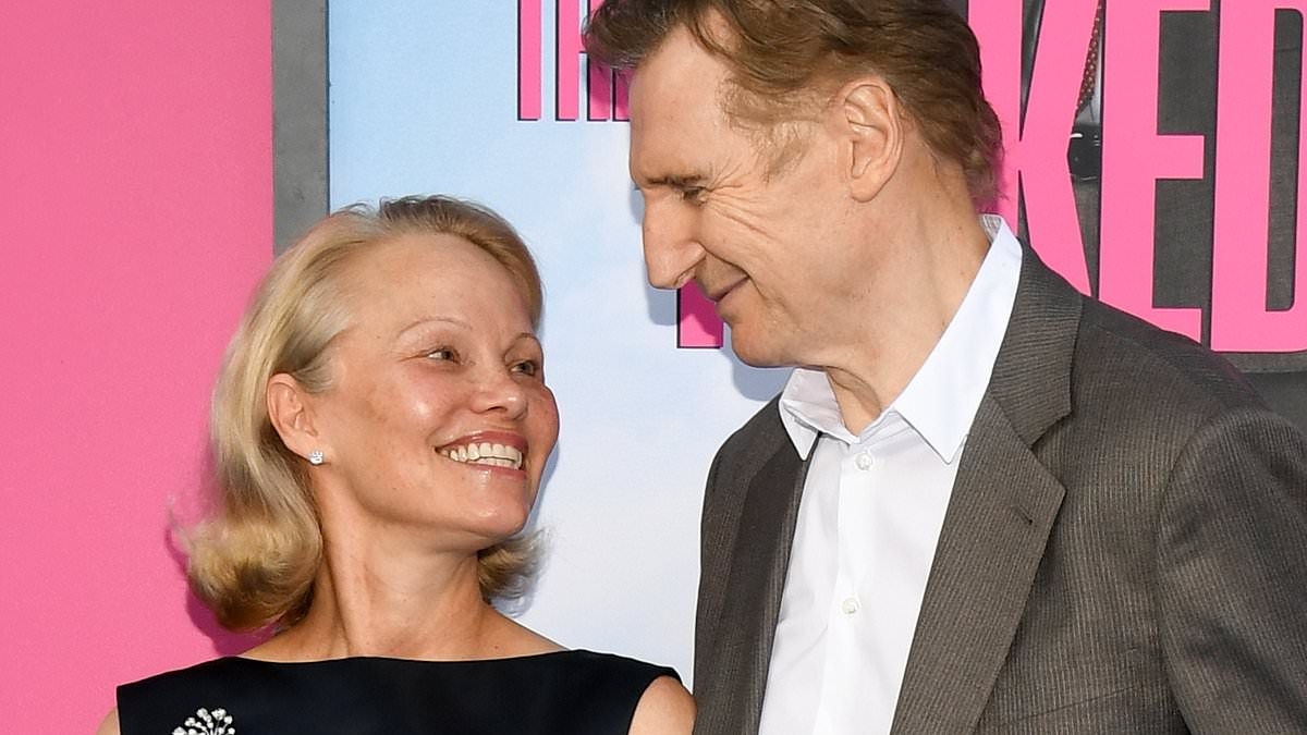 Pamela Anderson has been dating Liam Neeson 'for a while' as insider reveals where they've been hiding out