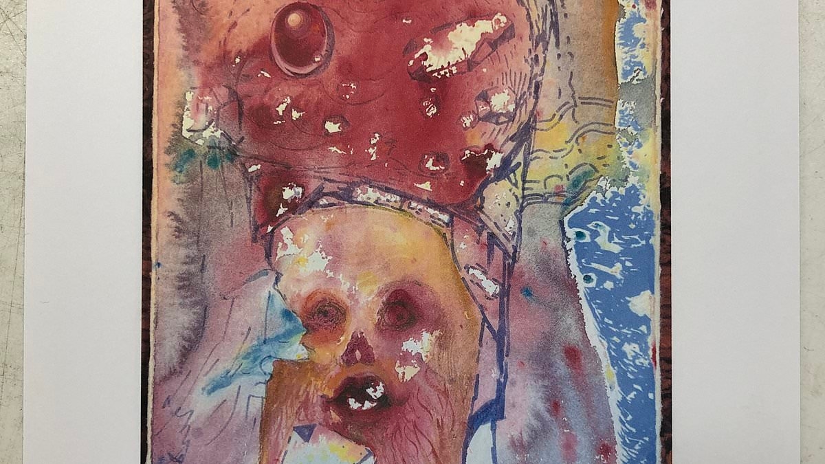 Salvador Dali painting is set to sell for £30,000 after being snapped up for £150 at a house clearance in Cambridge