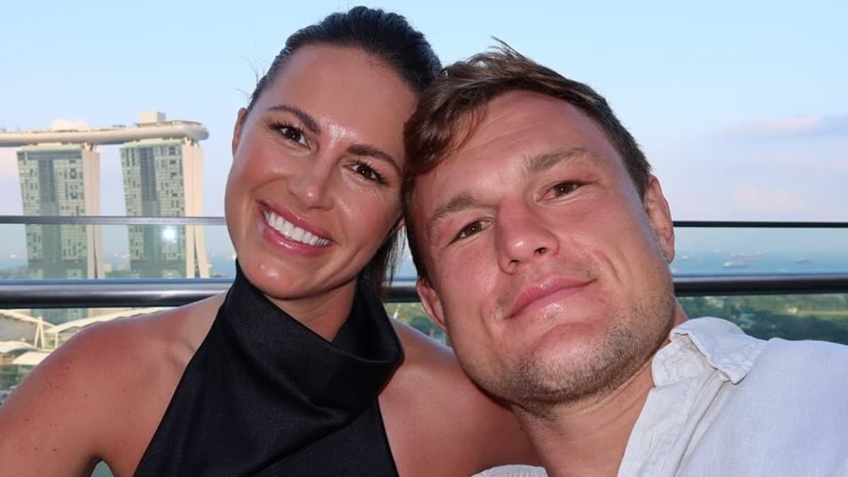 Danika Mason enjoys a romantic rendezvous just days after receiving shock update about her footy star boyfriend Liam Knight