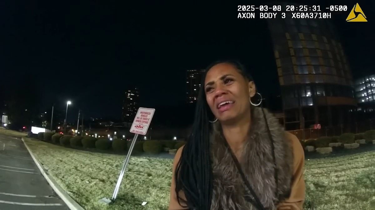 Ex-NBA cheerleader-turned prosecutor weeps as she's arrested on DWI charge in newly surfaced police video