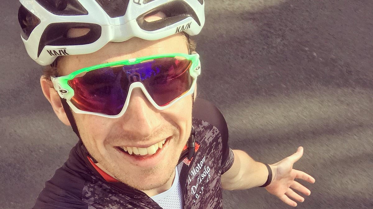 Tour de France hopeful left 'brain damaged' in crash when car passenger opened door into his path sues for £1m over claim accident wrecked pro-cycling career