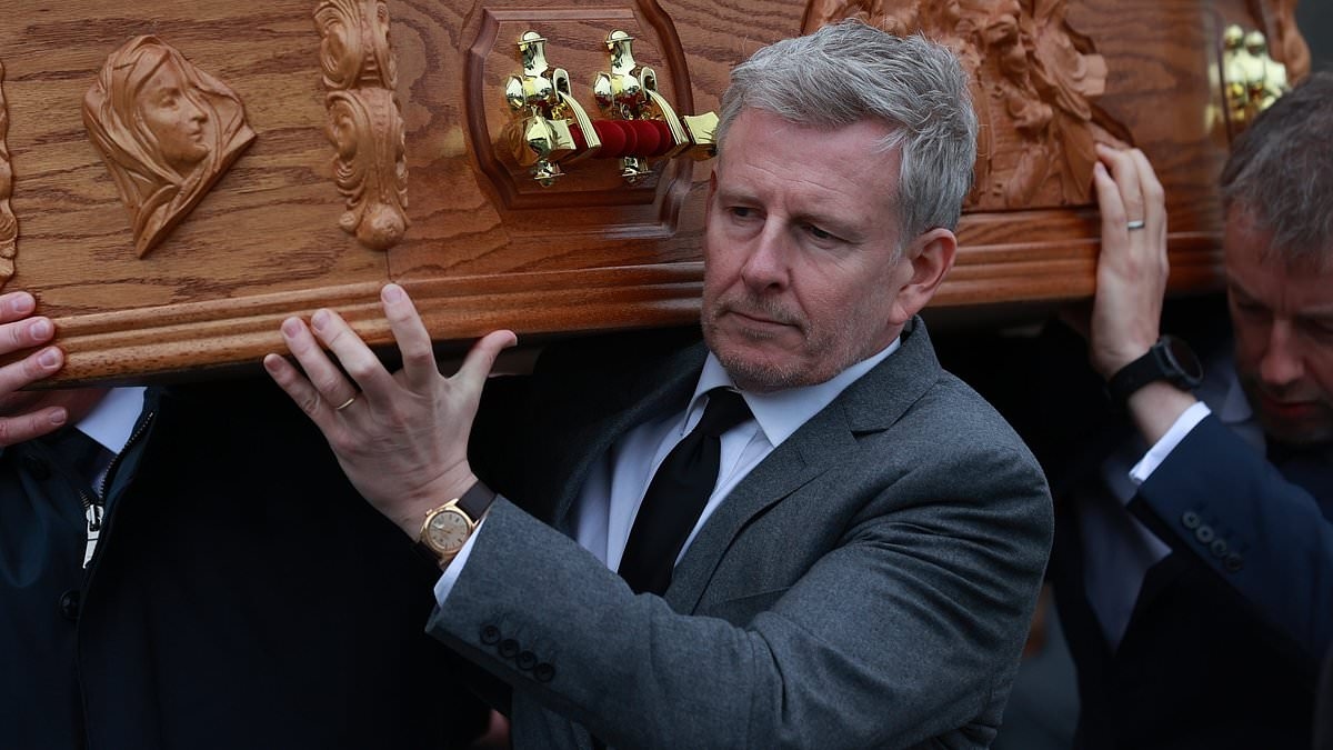 Patrick Kielty's family tragedy: Irish comedian was just 16 when he lost his father in a horrific IRA shooting - as star announces split from wife Cat Deeley just months after her noticeable absence from his mother's funeral