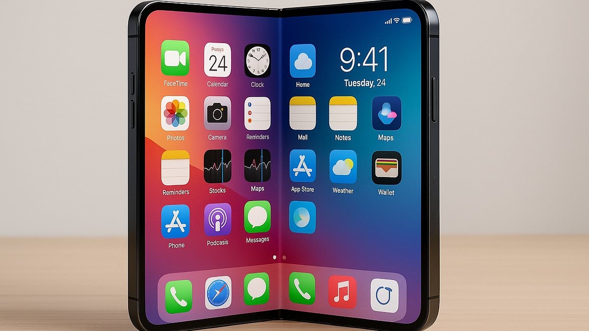Apple is set to unveil its first foldable iPhone next year - with an eye-watering price tag