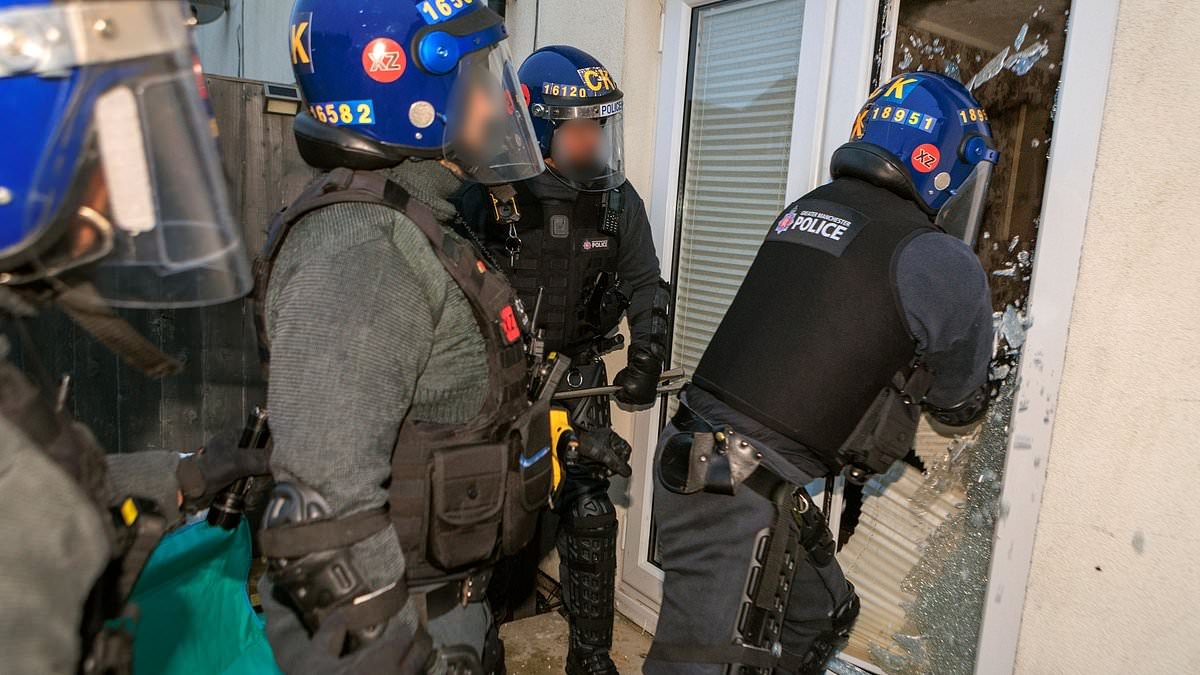 No-nonsense anti-woke police chief's latest action smashes gangs receiving drugs by mail order to sell on streets
