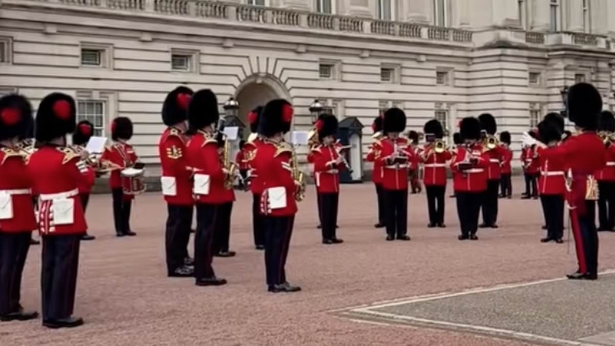 Watch as Coldstream Guards band pay touching tribute to Ozzy Osbourne with rendition of Black Sabbath's Paranoid