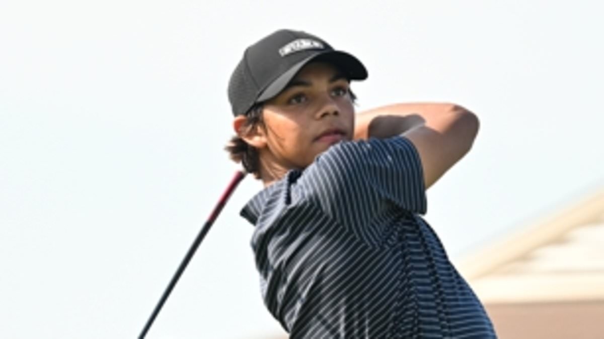 Tiger Woods' son Charlie, 16, explodes into form with stunning round that echoes his legendary dad