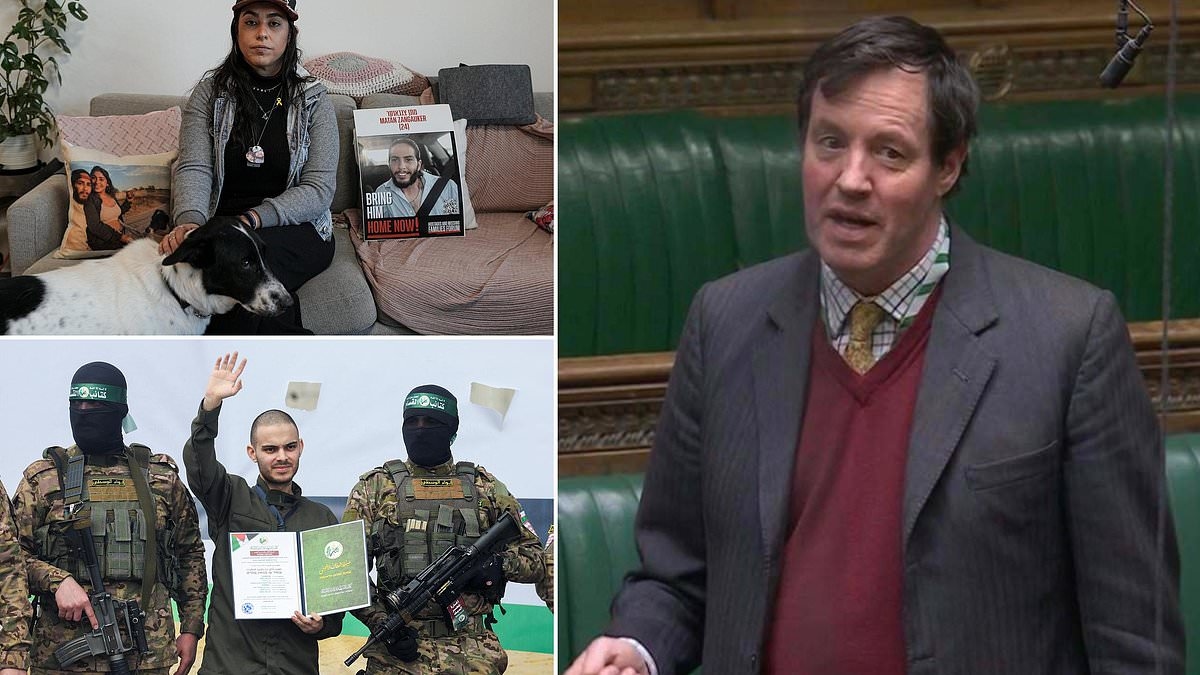 Scots MP branded 'despicable' over sickening insult to Israeli hostages in Gaza