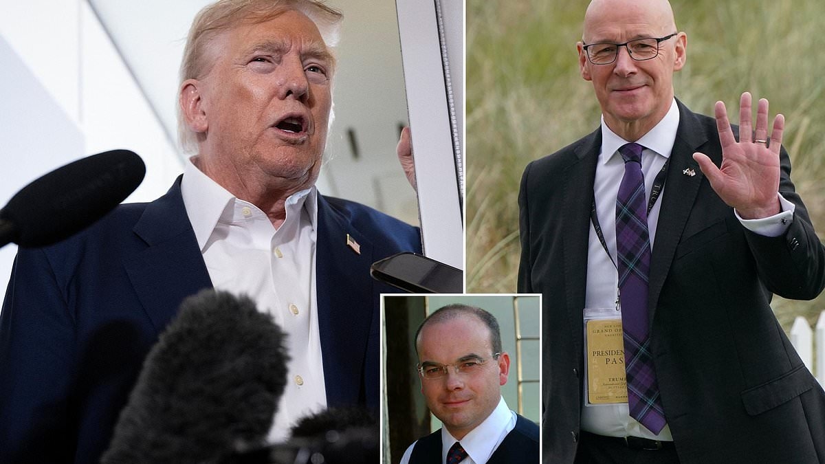 JOHN MACLEOD: For all the President's kindness, is Swinney now a friend or just some sort of pet?