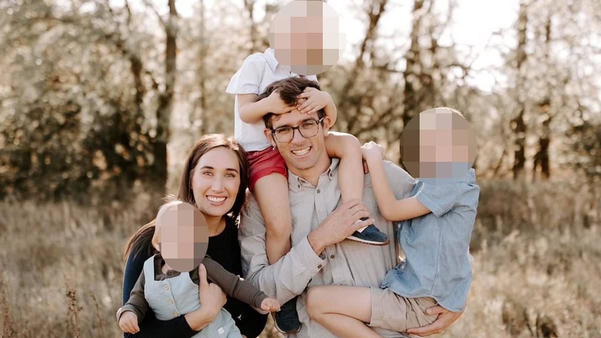 Beautiful young family shattered 'after dad forgot about five month-old baby in hot car'
