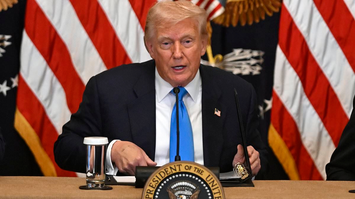 Trump accused of 'selling out' to Big Tech with bold plan for a 'new private health tracking system' sparking data leak worries