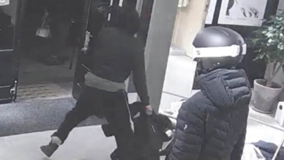 Finally a crackdown on West End's brazen shoplifters: Moment prolific thieves are caught stealing £9k of clothes and £1.3k of board games in lawless London crime hotspot
