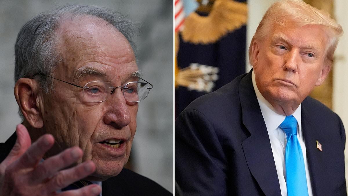 Republican, 91, feebly fires back after being 'offended' by Trump's deeply personal attacks on his character