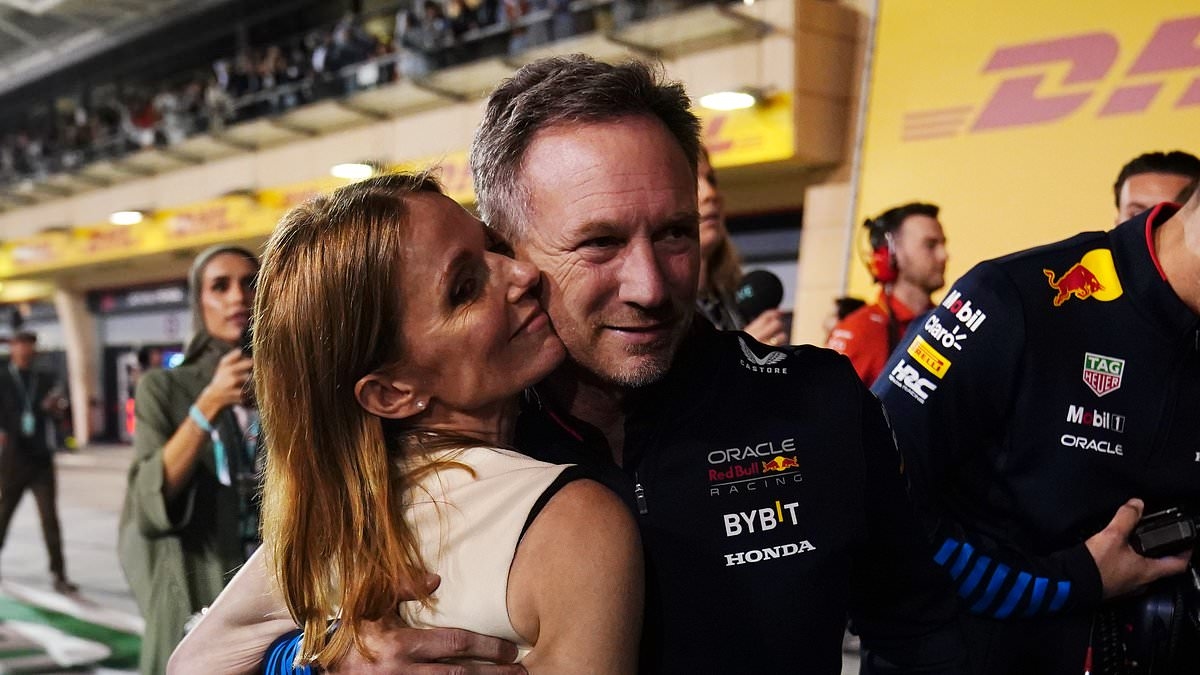 Don't look back in anger, Christian! Sacked Red Bull boss Horner enjoys Oasis gig at Wembley while wife Geri rubs shoulders with triumphant Lioness heroes