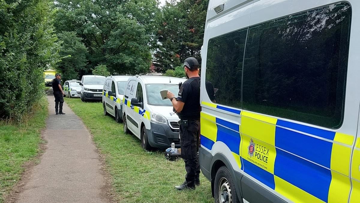 Mystery as human body is found in medieval cave at beauty spot - as police launch investigation