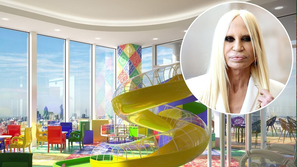 Donatella Versace-designed flat in London's Nine Elms goes on the market for £10.7m