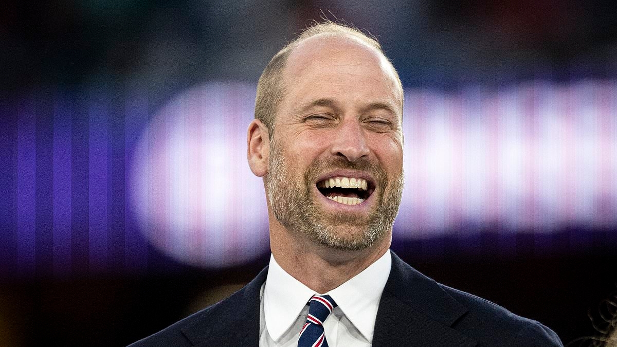 Prince William was 'charming' and even taught me to play beer pong while Prince Philip couldn't resist a quick quip, The Mail on Sunday's Charlotte Griffiths recalls