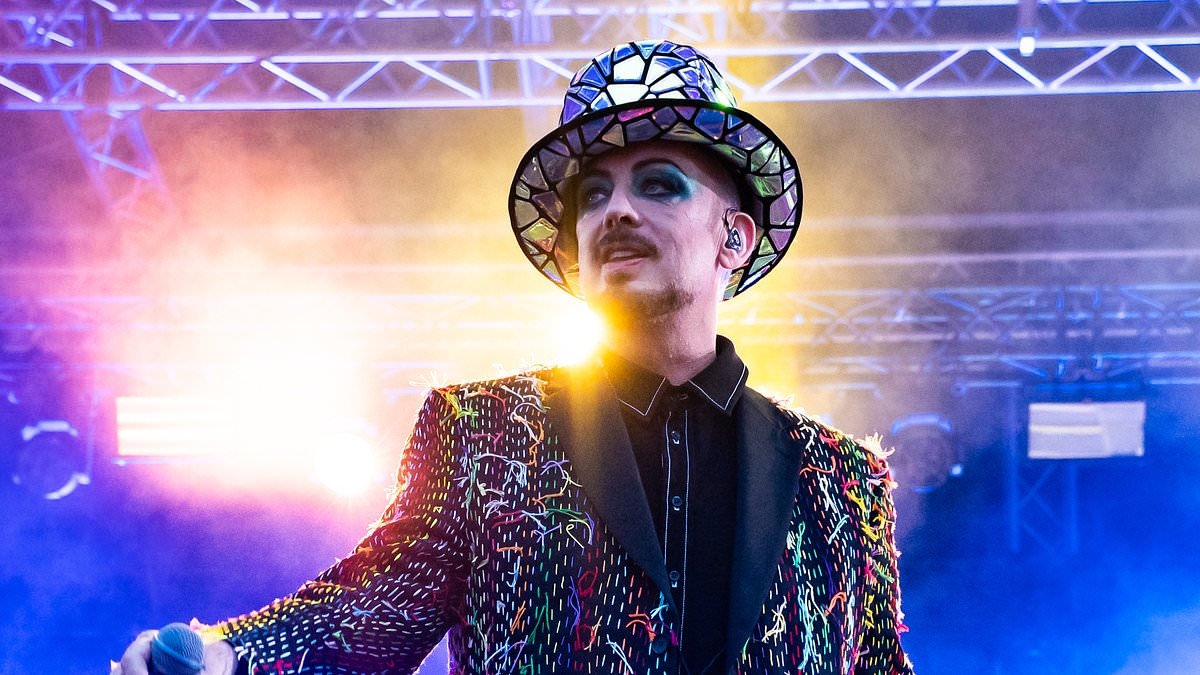 Boy George hits out AGAIN at JK Rowling and claims Harry Potter movies are 'nothing to do' with the author as he insists pair will NEVER agree in ongoing war over trans rights
