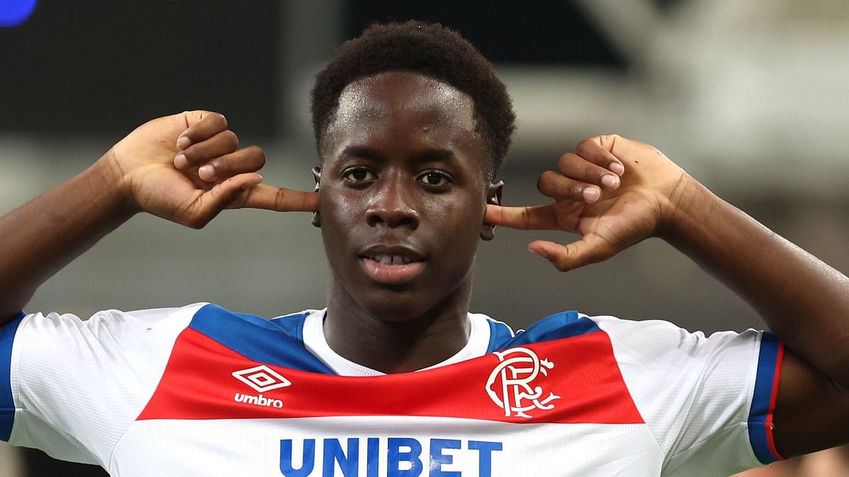 GASS IS SHEER CLASS! New Rangers star Djeidi Gassama will strike fear in the hearts of Scottish Premiership defenders, predicts Ibrox team-mate Max Aarons