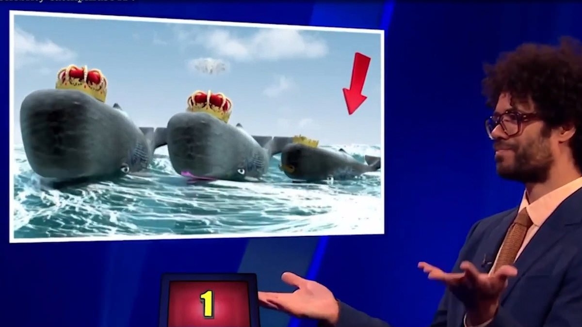 Richard Ayoade bested by tricky Celebrity Catchphrase puzzle and misses out on huge jackpot - but can YOU solve it within the time limit?