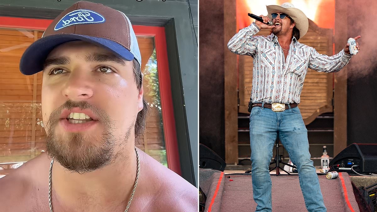Controversial country star jumps into crowd during expletive-filled tirade at Nickelback sound guy