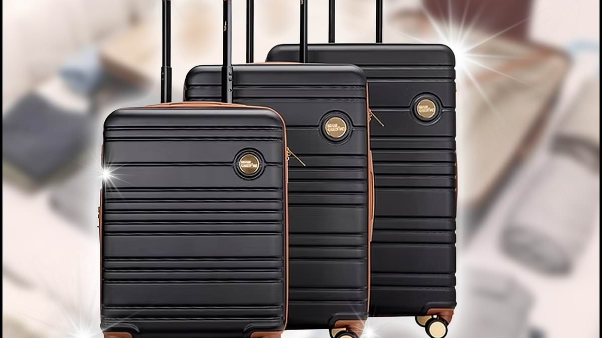Three suitcases for under $190? This QVC-loved luggage set is what you need for end-of-summer travel: 'Very sturdy!'