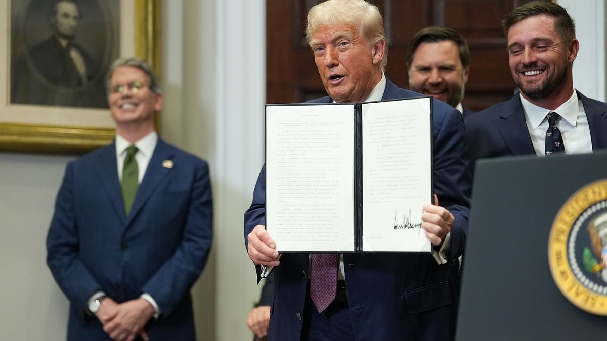Donald Trump delivers good news for Australia - as he makes a bombshell tariff announcement