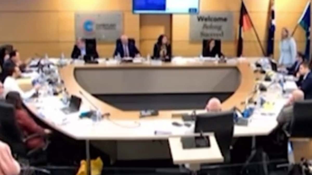 It was meant to be sleepy Cumberland Local Council meeting. Then SCREAMING began and a woman burst into tears