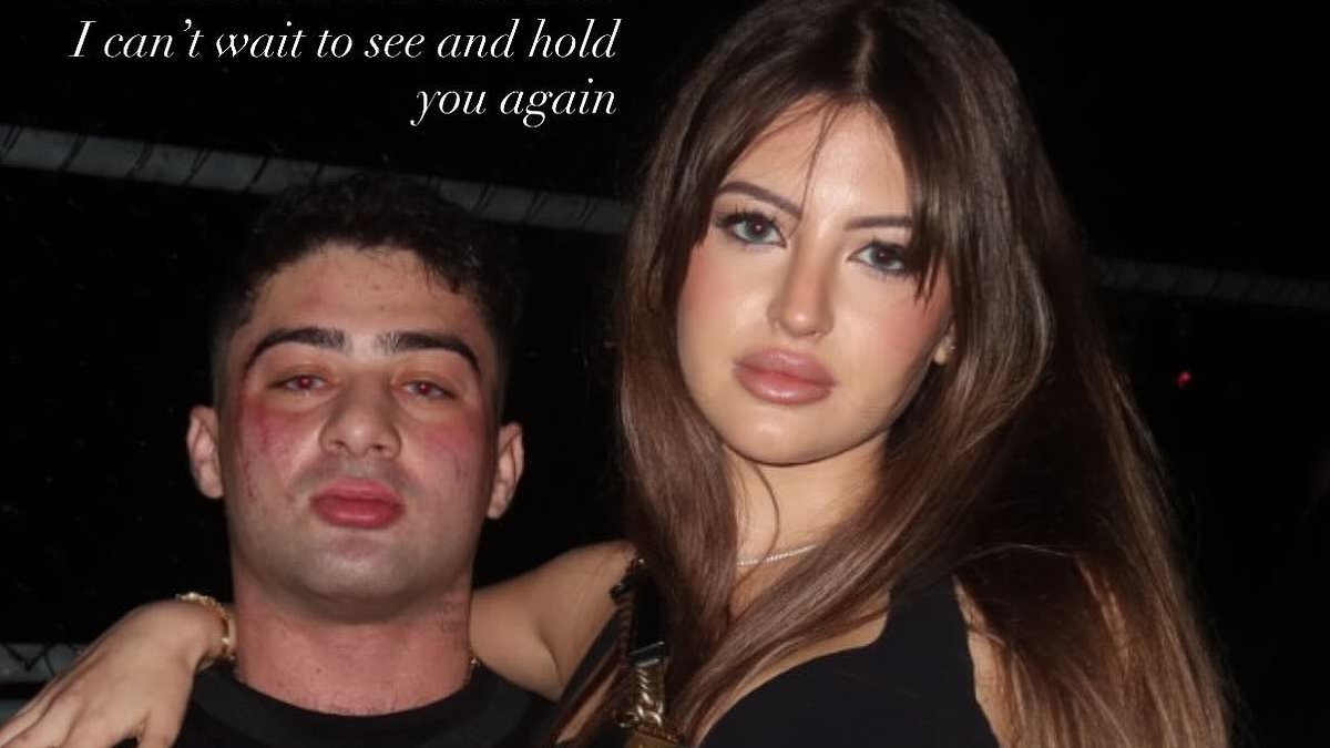Heartbroken fiancée of suspected gangland figure gunned down in a targeted execution breaks her silence with heartbreaking three-word post