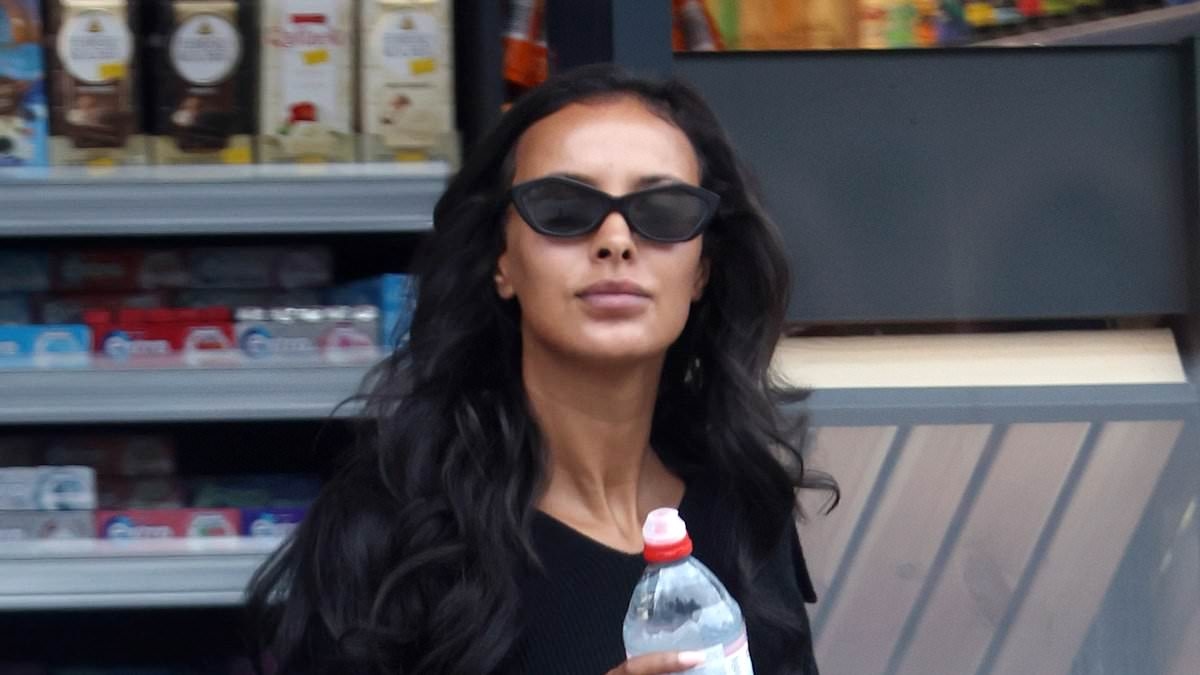 Maya Jama displays her natural beauty as she steps out makeup-free after having the 'grime, dirt and crust' removed from her system