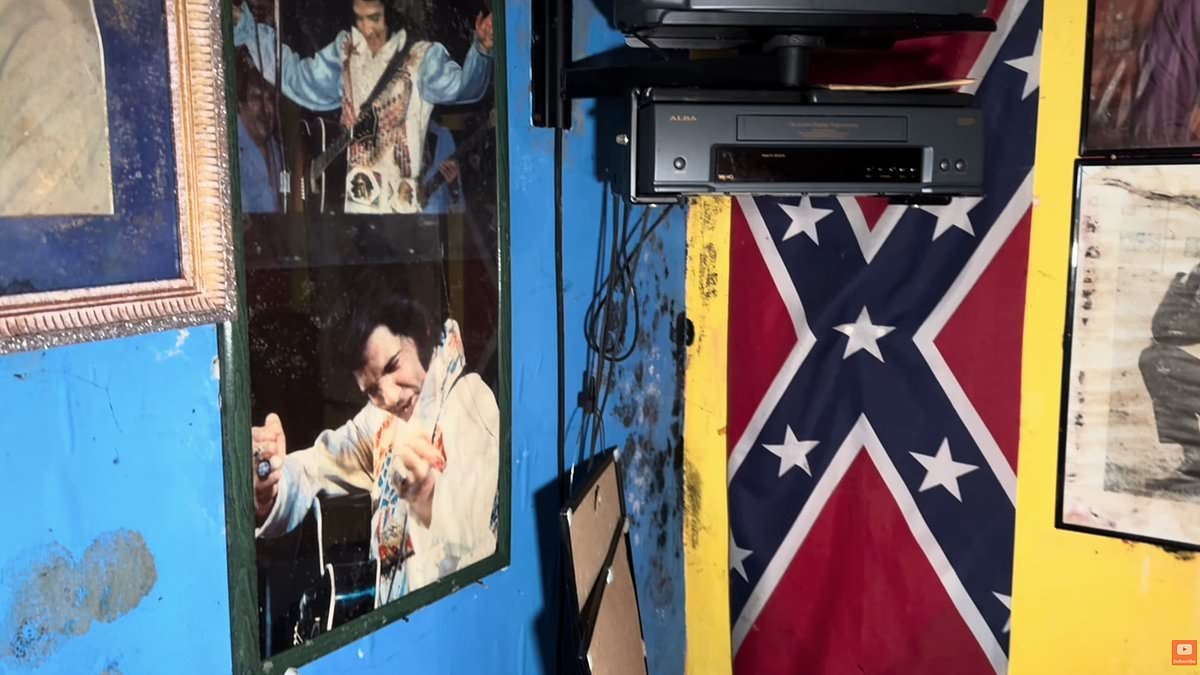 Tragic reason why Elvis super fan's abandoned £325k 'mini Graceland' home was left to rot with vintage car graveyard outside