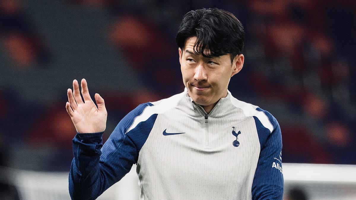 Son Heung-min tells Tottenham he wants to LEAVE - and club captain could play final match on Sunday in South Korea