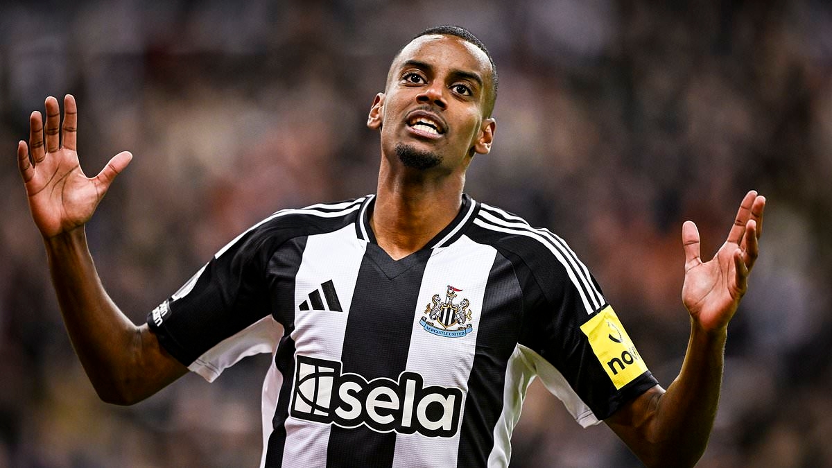 Newcastle 'REJECT official bid from Liverpool for wantaway striker Alexander Isak'
