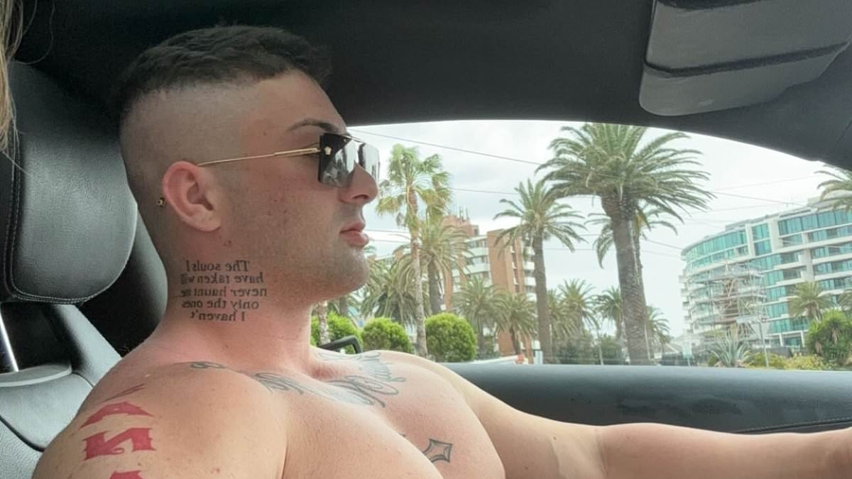 Underworld figure's two-word taunt before being gunned down - as his prophetic tattoos are revealed