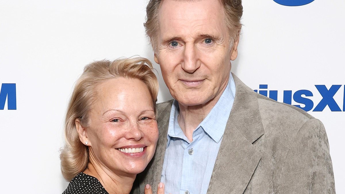 Pamela Anderson reveals how she made movie hunk Liam Neeson 'fall in love' with her