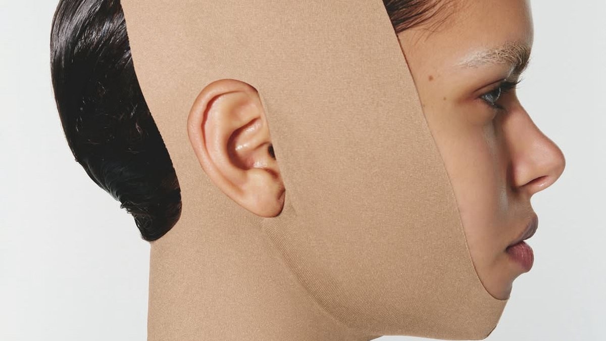 Expert verdict on Kim Kardashian's bizarre elastic SKIMS headstrap that she claims offers 'a natural facelift'