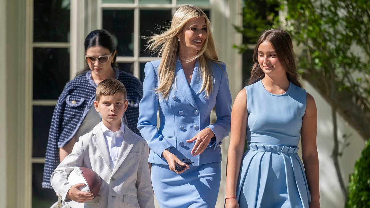 Ivanka Trump has a new lookalike in the family.. and it isn't daughter Arabella