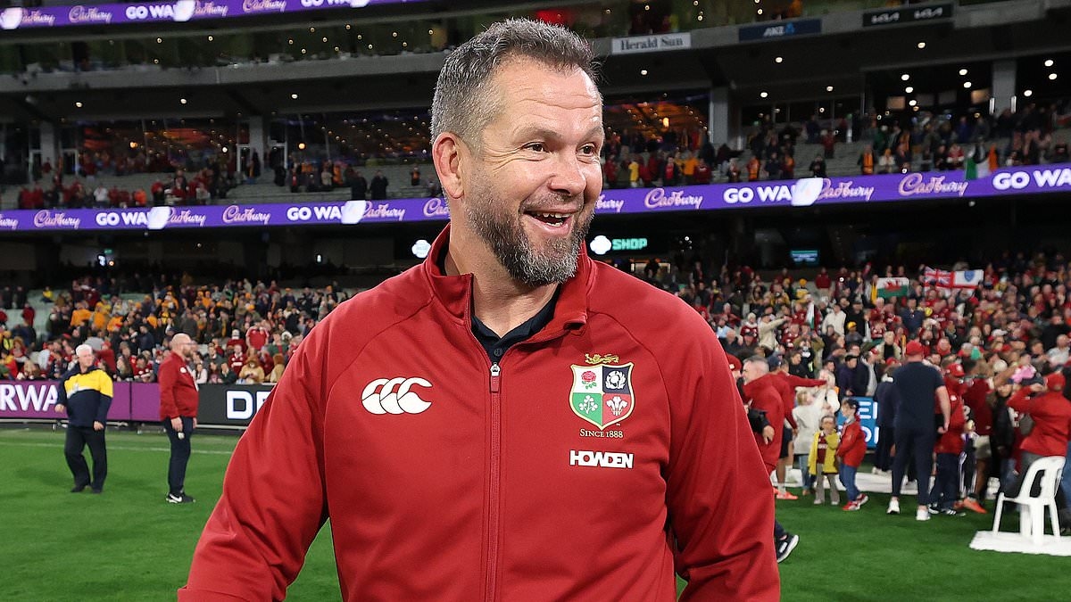 SIR CLIVE WOODWARD: Why Andy Farrell should stay on as Lions coach for New Zealand in 2029 - as he targets 3-0 whitewash aganst Australia