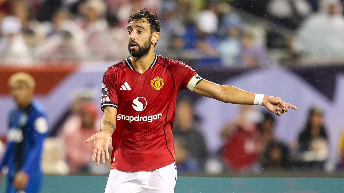 Al-Nassr 'plot new bombshell move for Bruno Fernandes' just weeks after hiring Man United captain's former boss - as manager 'eyes Portuguese link-up with Cristiano Ronaldo and Joao Felix'