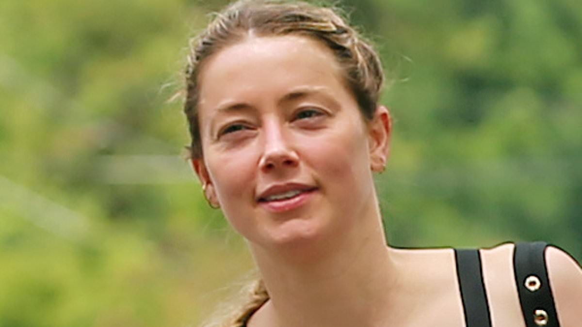 Amber Heard shows off VERY toned body... three years after disastrous Johnny Depp trial