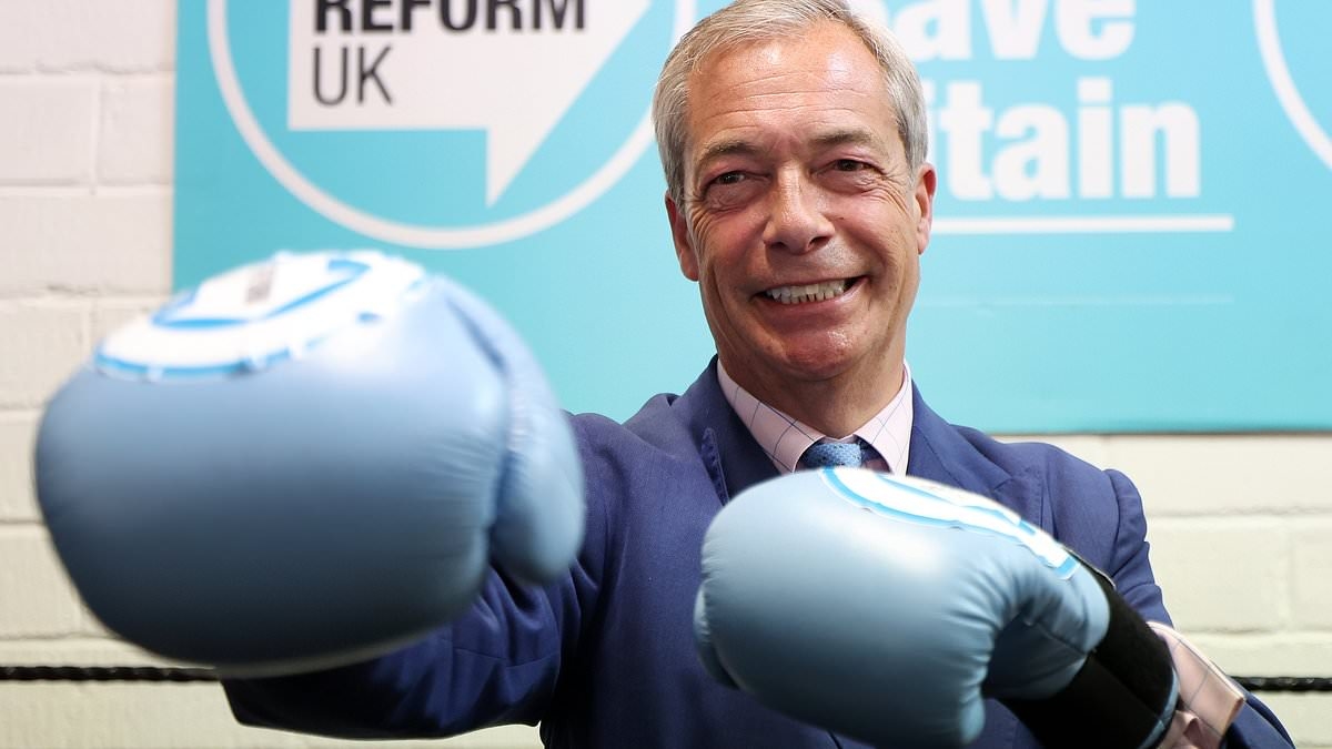 Nigel Farage dismisses health rumours - as the 61-year-old Reform leader says his political opponents are spreading untrue gossip