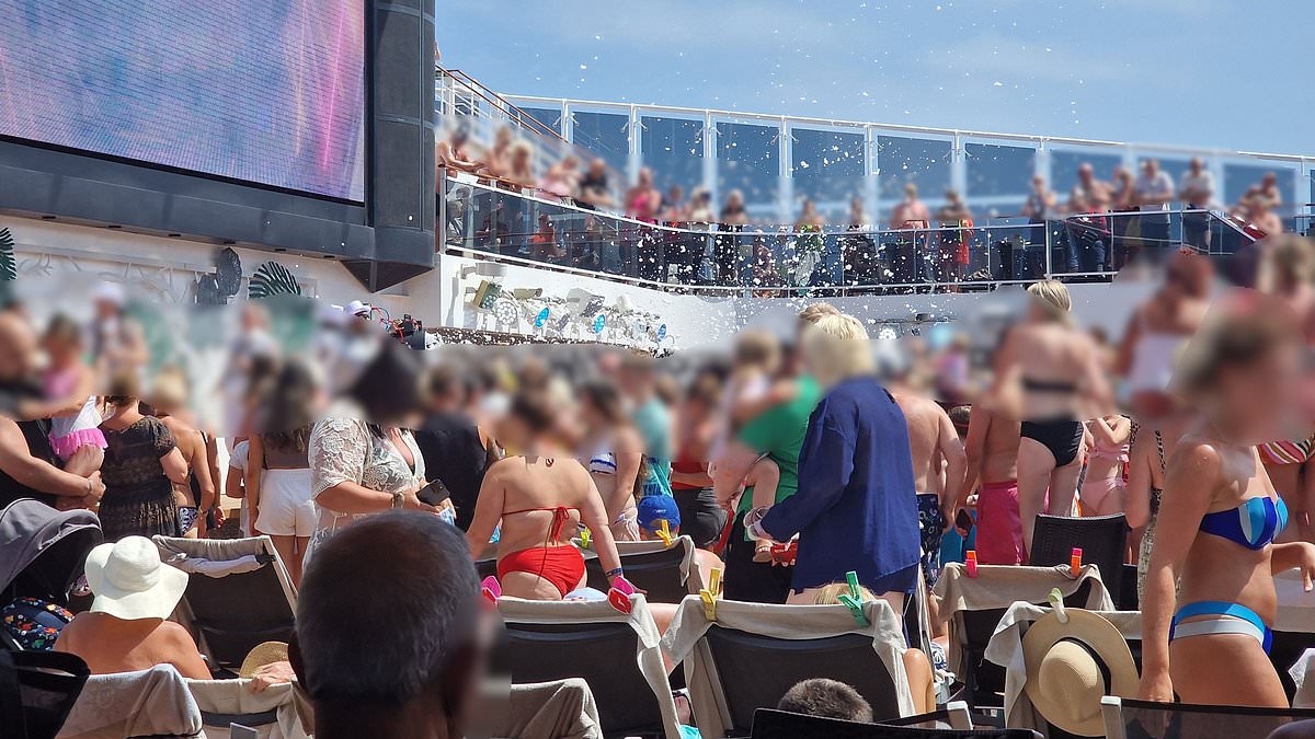 I paid £3,000 to be on the cruise from hell: I had to hide my children from drunken yobs and it was the first time in 30 sea trips that I've got off early