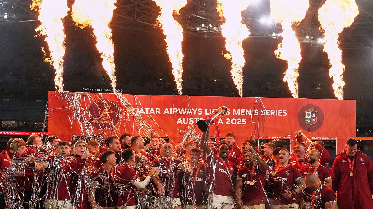 The Lions will have beers flowing but champagne on hold after failing to whitewash Australia in the third Test with a 22-12 defeat - it is a mini sweetener for the Wallabies but neither team will feel satisfied with the series outcome, writes NIK SIMON