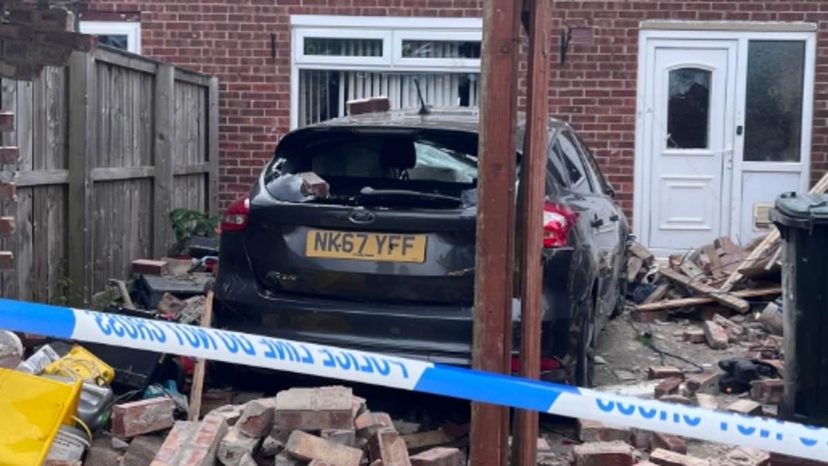 I've been left homeless and living out of hotels with my baby after a drunk driver crashed into my living room just moments after I changed his nappy - we're lucky to be alive
