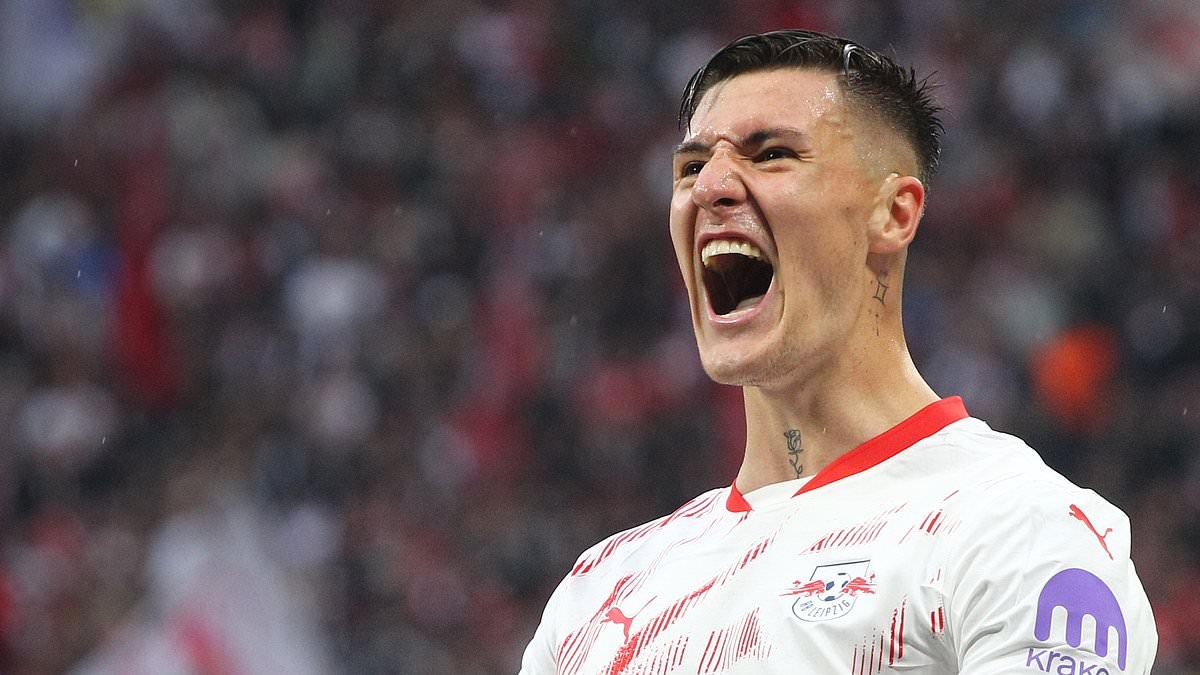 RB Leipzig 'REJECT' Newcastle's record £69.9m bid for Benjamin Sesko - in potential blow for Alexander Isak's hopes of a Liverpool move